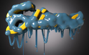 Blue Splat