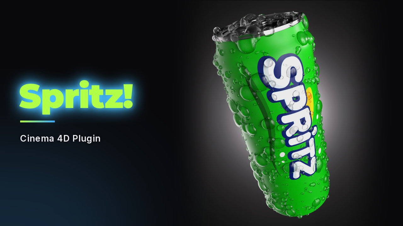 Spritz! Cinema 4D plugin